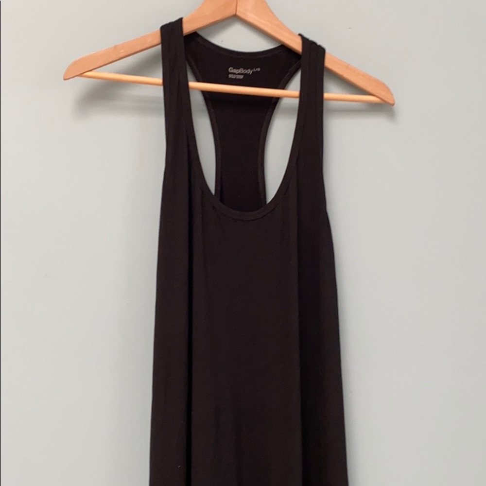 Long Black Cover-Up Dress